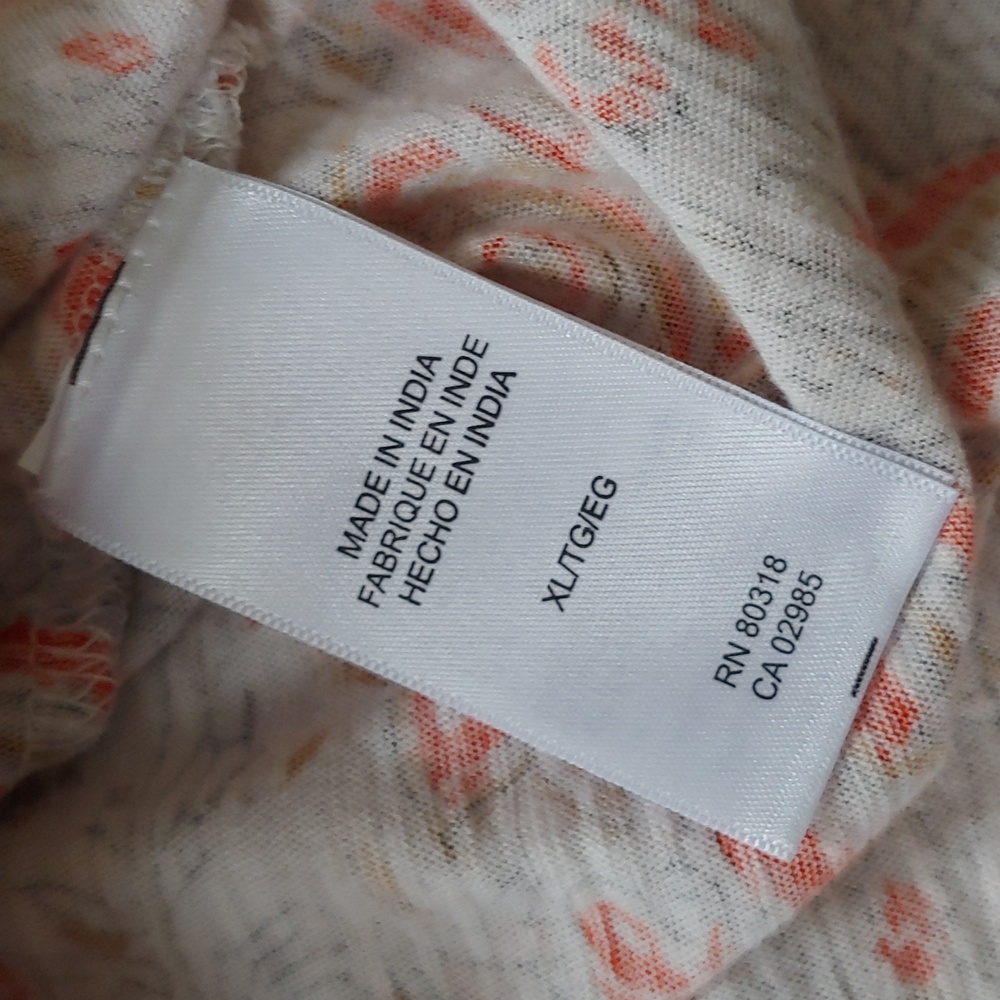 Lucky Brand Sleeveless Floral Blouse XL - Picture 4 of 7